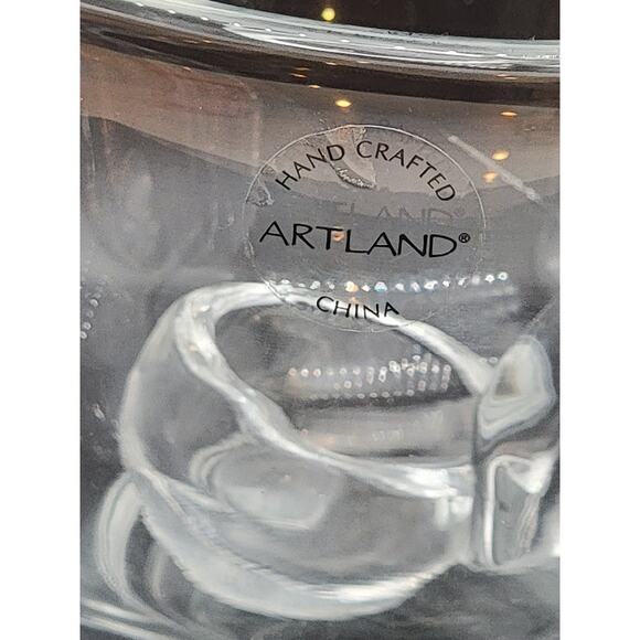 Artland Glass Gravy Boat with Ladle 4.5" Party Hosting Holiday Serveware - Picture 3 of 9